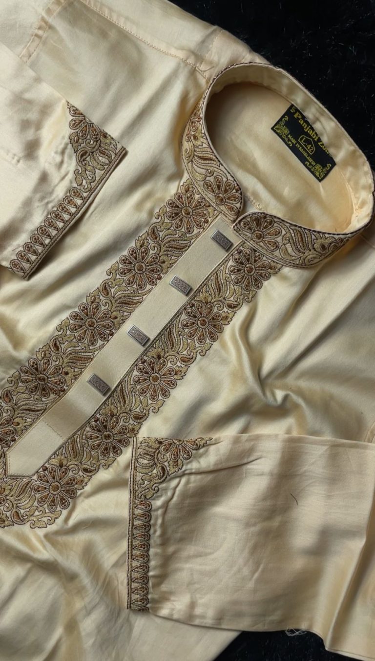 প্রিমিয়াম প্লেন শাটন কটন পাঞ্জাবি (21)