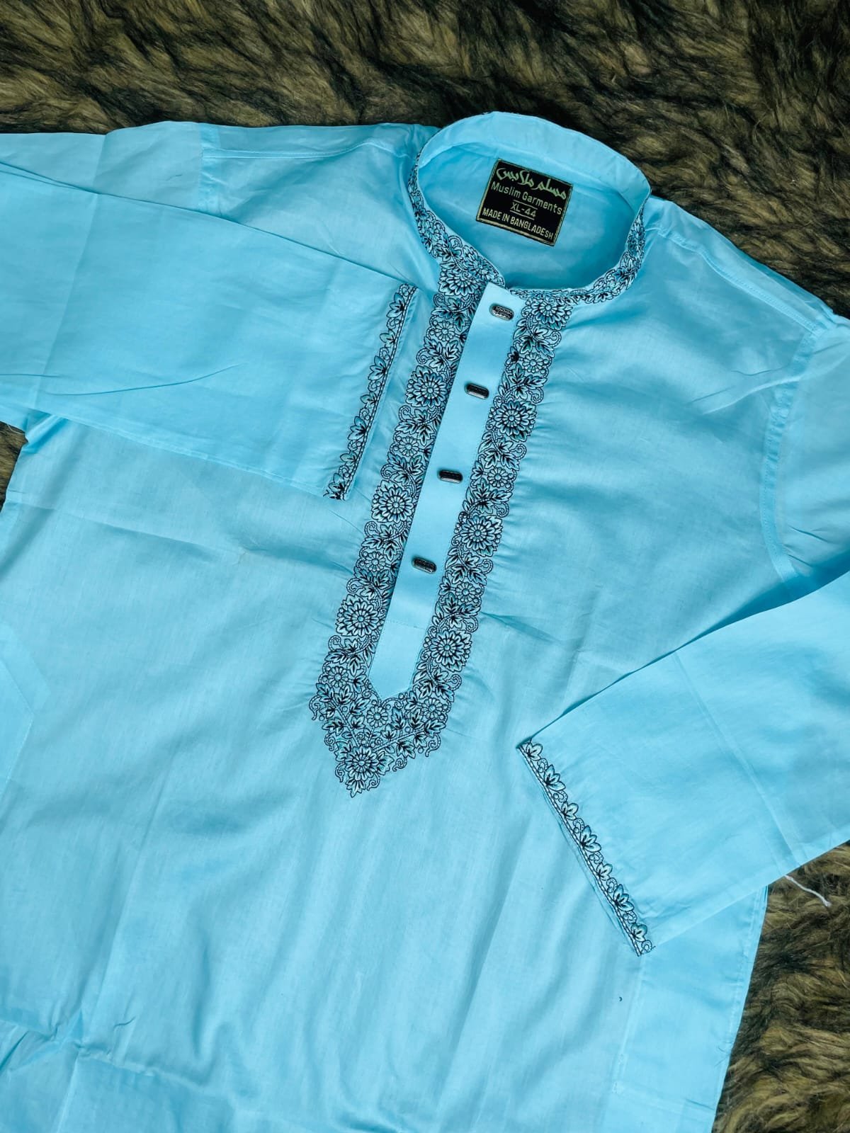 আরামদায়ক ধুতি ফেব্রিক্স পাঞ্জাবি (103)